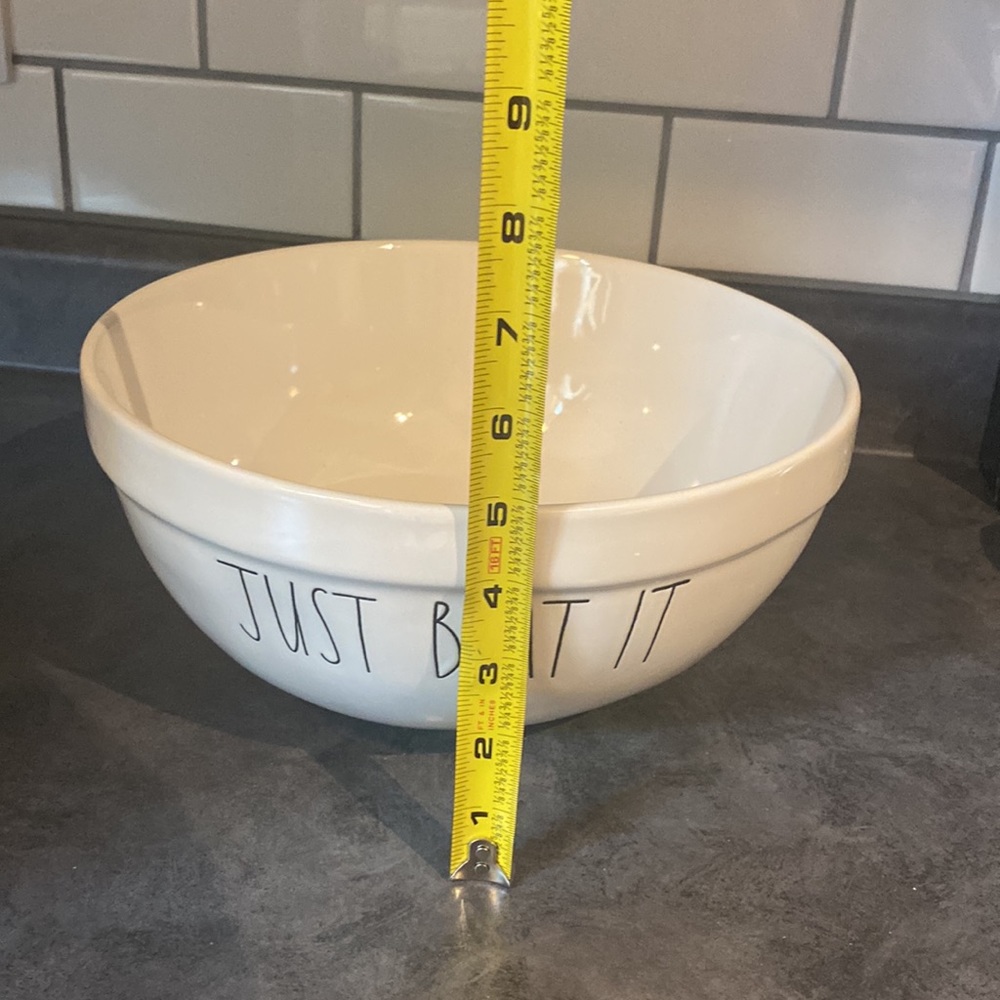 NWT Rae Dunn Ceramic Just Beat It Mixing Bowl - Picture 6 of 6